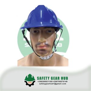 Blue Heavy duty safety helmets